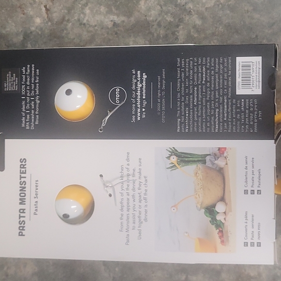 OTOTO Pasta Monsters pasta servers - Picture 3 of 10